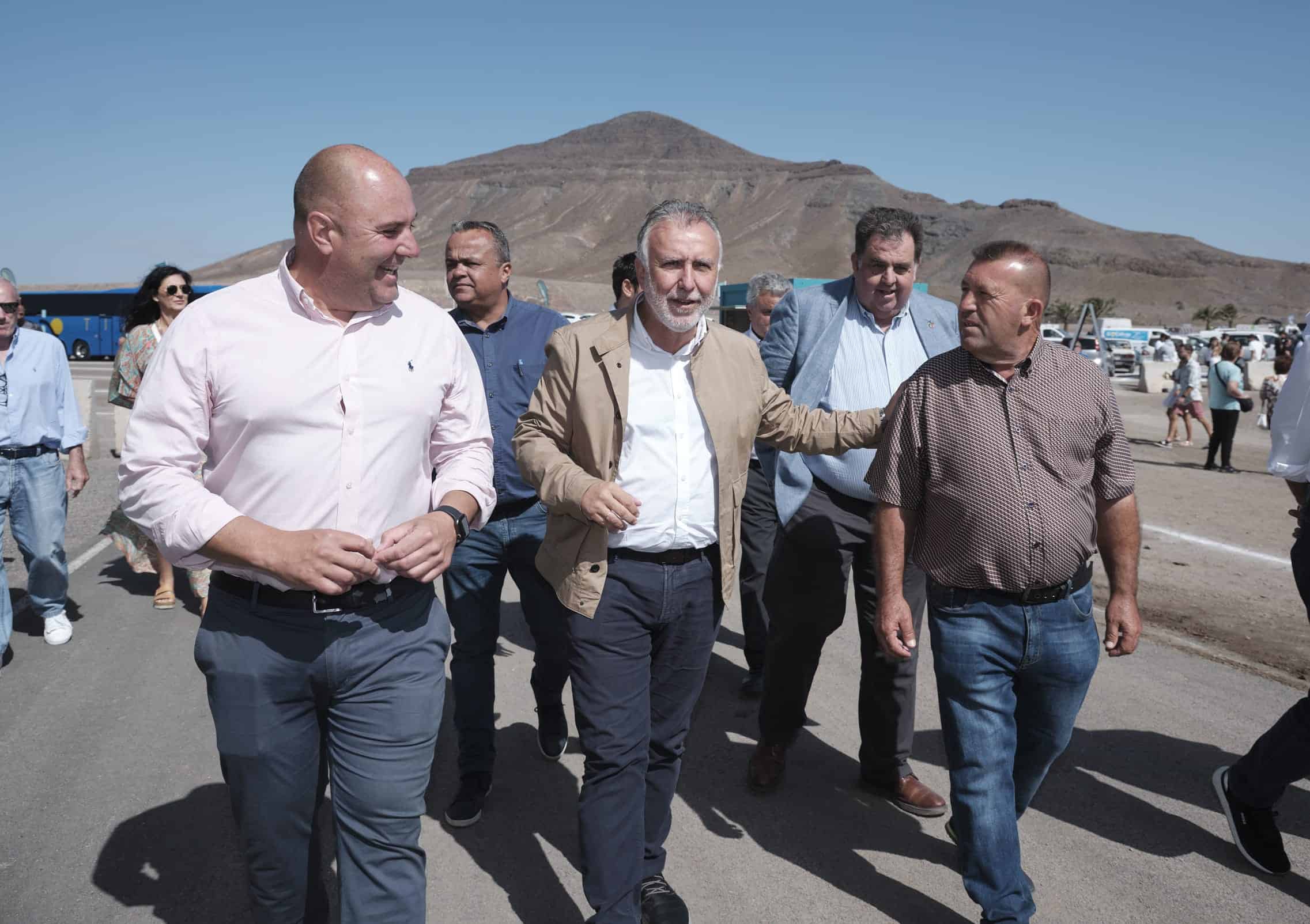 El Presidente Del Cabildo Sergio Lloret Recibe Al Presidente Del