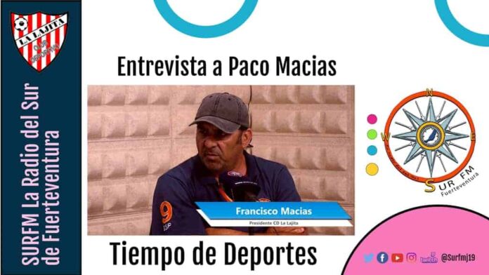 Francisco Macías "Los niños son quienes sufren la falta del campo de Fútbol en La Lajita"