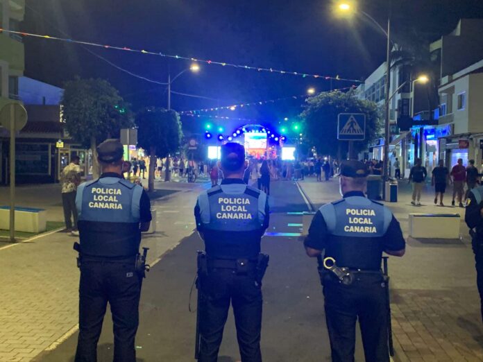 Policía Local en La Oliva