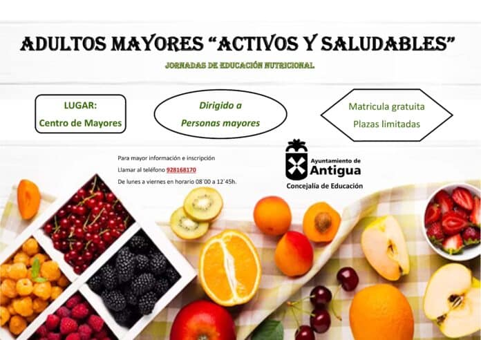 En Antigua educa a mayores en nutrición para ser activos y saludables