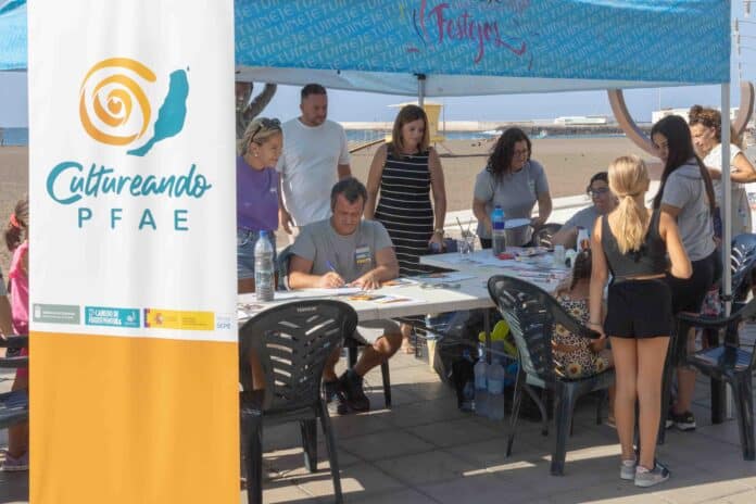 El PFAE ‘Cultureando Fuerteventura’ participa en la Semana de la Juventud de Gran Tarajal