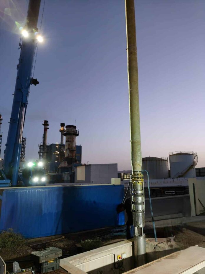 Reparada la incidencia en la bomba de captación de agua de mar de la desaladora de Puerto del Rosario