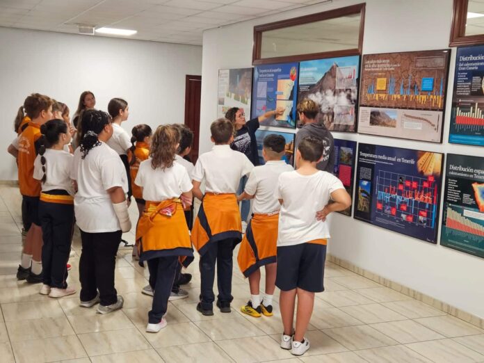 Pájara colabora en una campaña escolar de sensibilización sobre el cambio climático