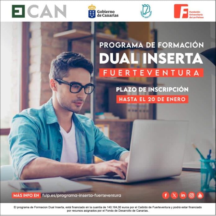 Cabildo y FULP abren las inscripciones para el próximo programa de inserción laboral Dual Inserta