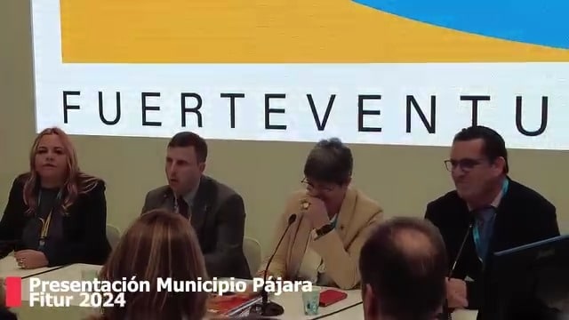 Fitur 2024: Presentación Municipio Pájara 25/01/24