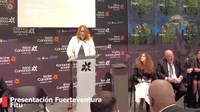 Fitur 2024: Presentación de Fuerteventura 24/01/24