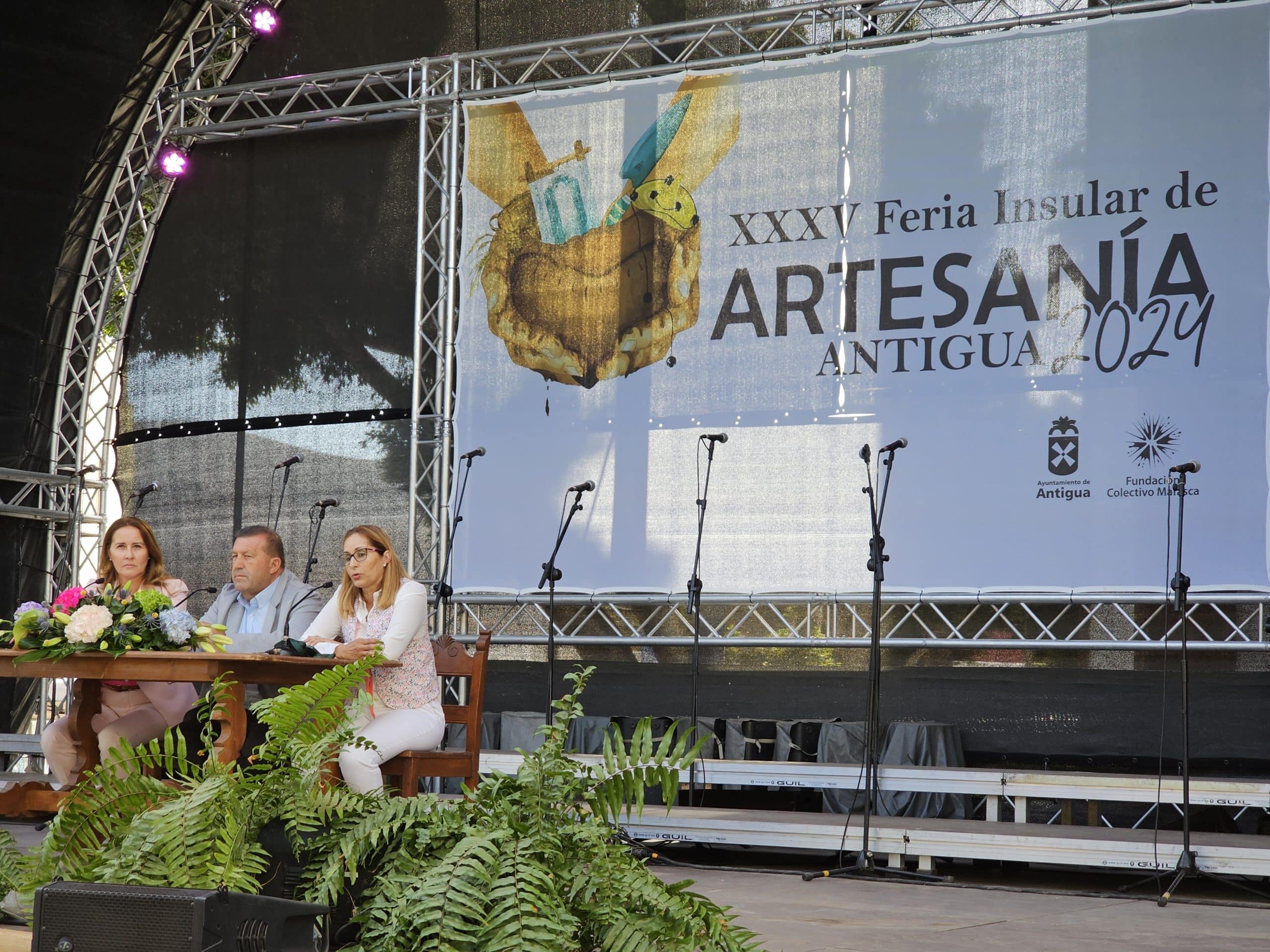 XXXV Feria Insular de Artesanía: Corte de Cinta y Declaraciones 03/05/24