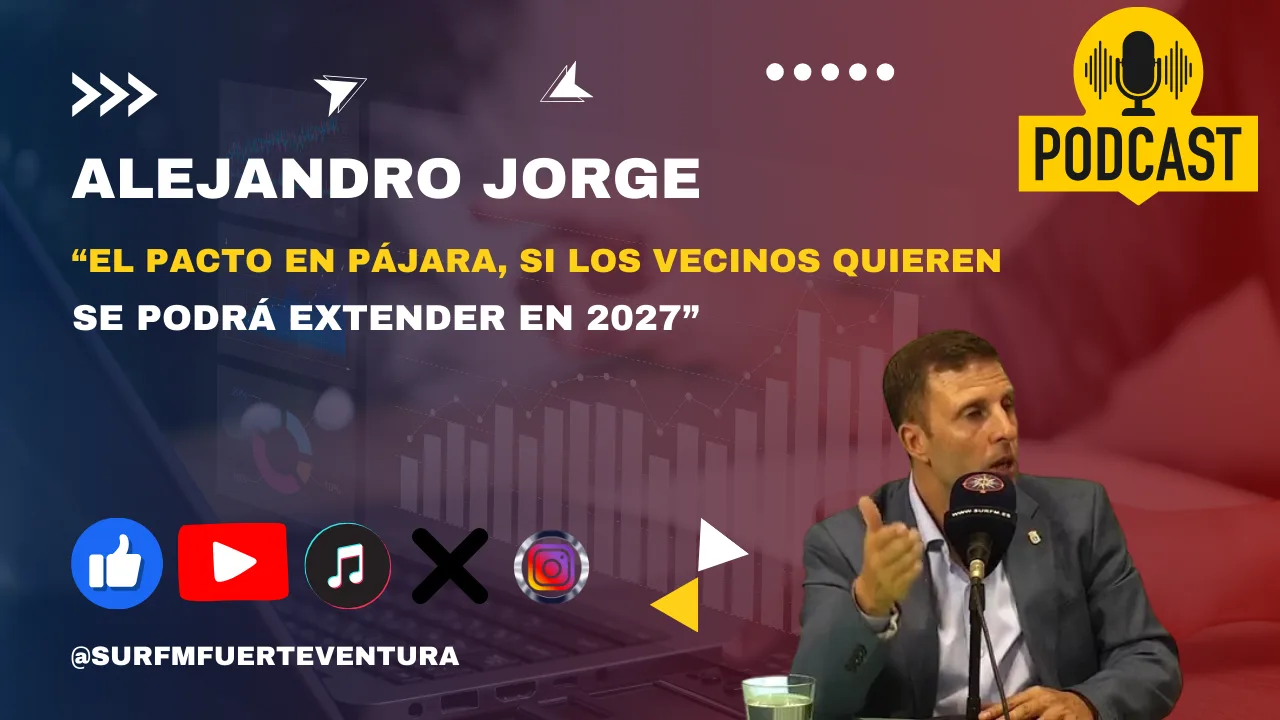 Alejandro Jorge "“El pacto en pájara, si los vecinos quieren, se podrá extender en 2027”