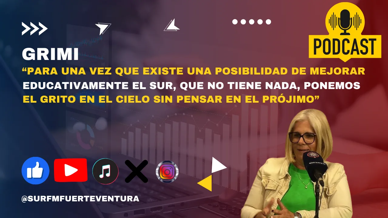 Grimi "Para una vez que el sur puede mejorar en educación ponemos el grito en el cielo"