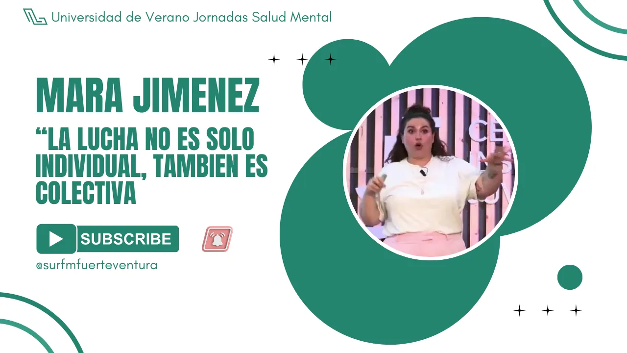 Mara Jiménez "La lucha no es solo individual, también es colectiva"