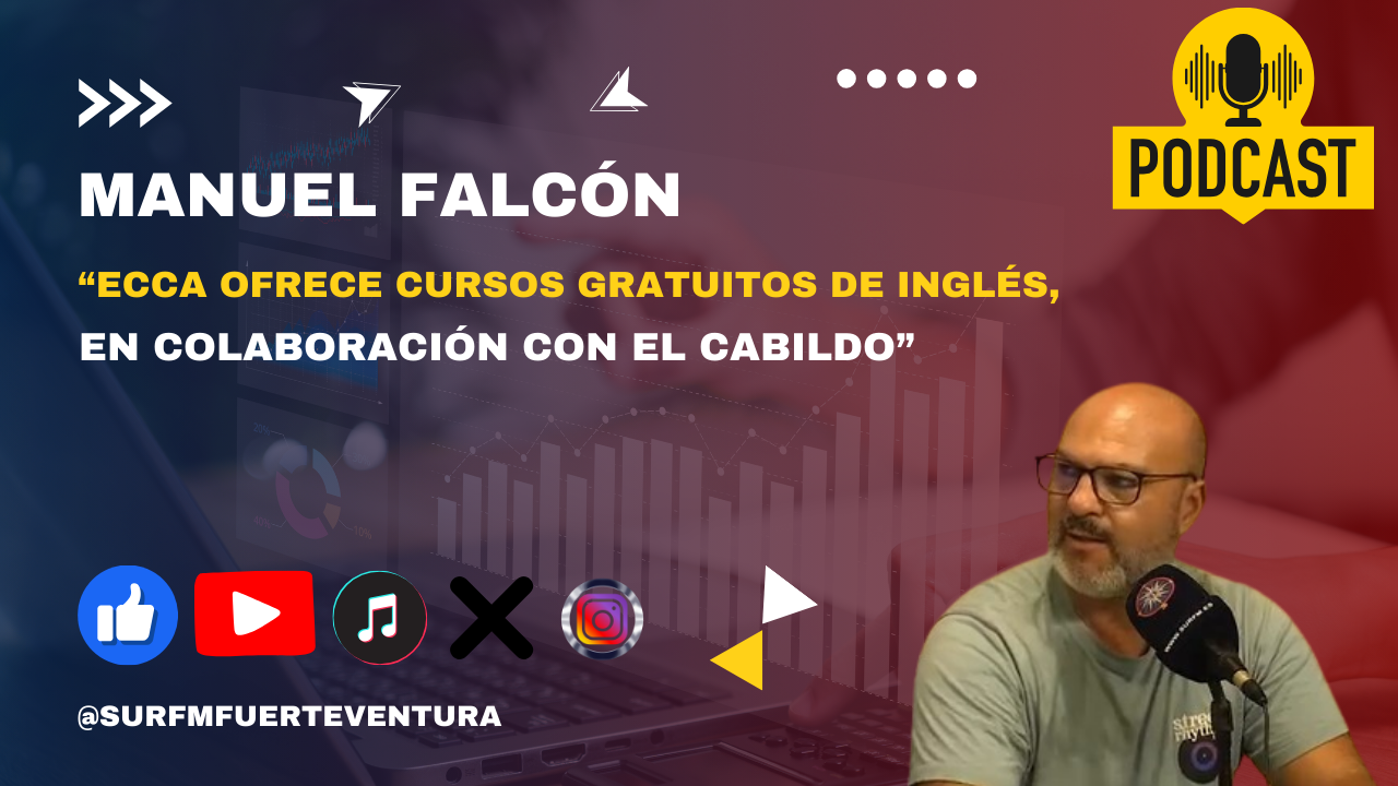 Manuel Falcón «ECCA ofrece cursos gratuitos de Inglés, en colaboración con el Cabildo»