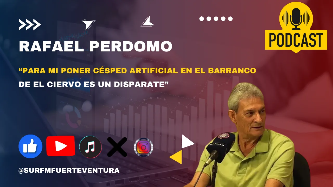 Rafael Perdomo "Para mí el césped artificial del Barranco del Ciervo es un disparate"