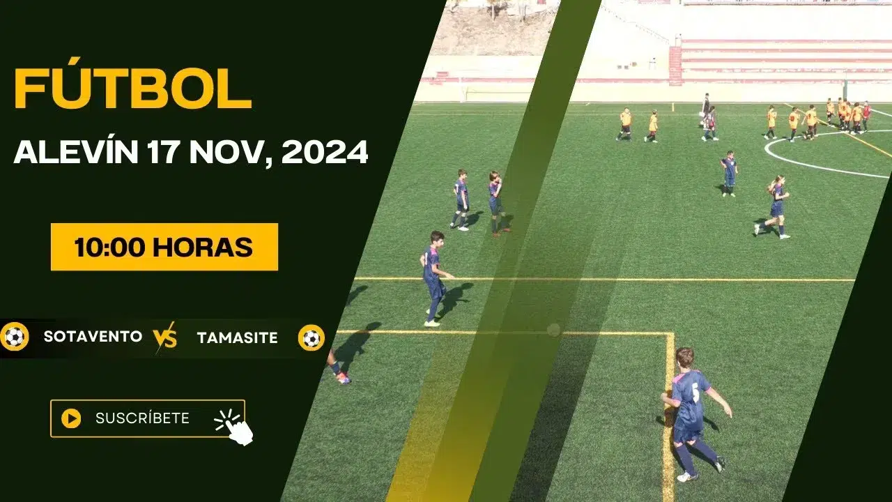 Fútbol Alevín: Sotavento - Tamasite 17/11/24