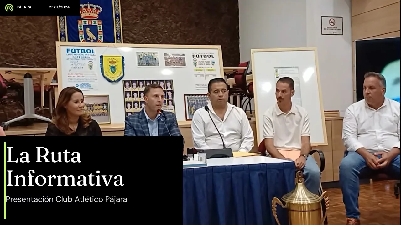 José Benito "Un orgullo que vuelva el Atco Pájara"