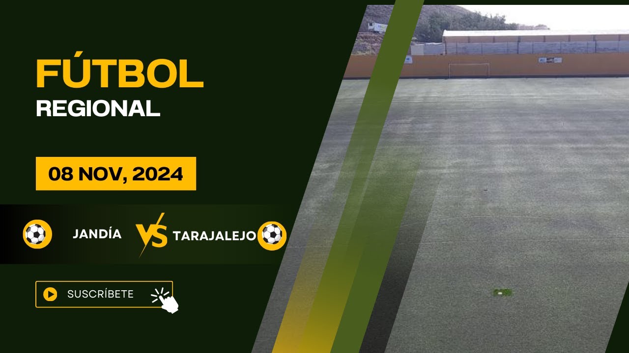 Fútbol Regional: UD Jandía – UD Tarajalejo 08/11/24