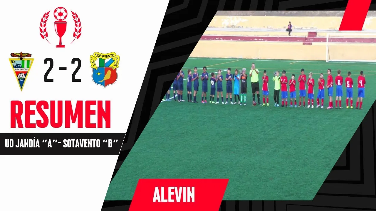 Fútbol Alevín: Jandía "A" - Sotavento "A" - Resumen del Partido 17/11/24