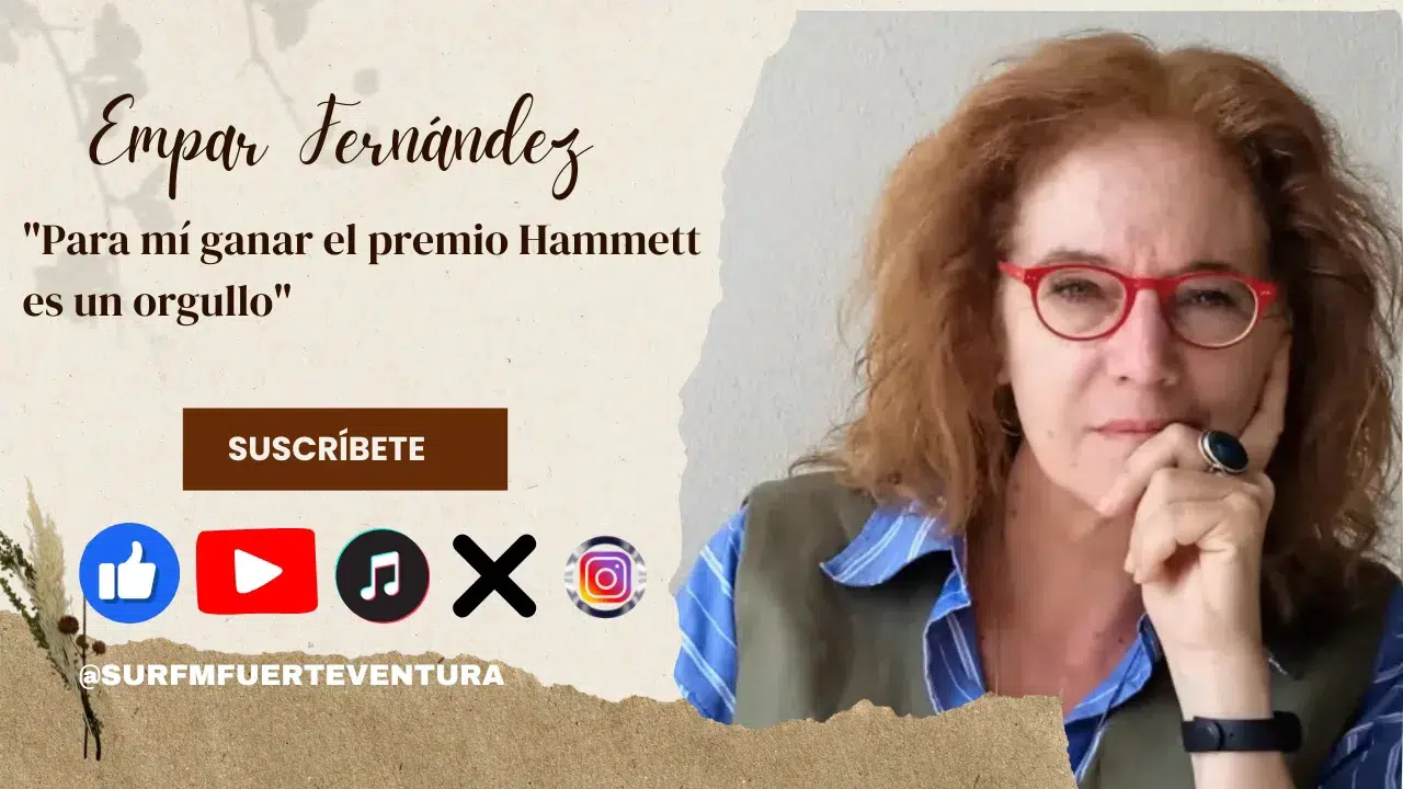 Empar Fernández "Para mí ganar el premio Hammett es un orgullo"