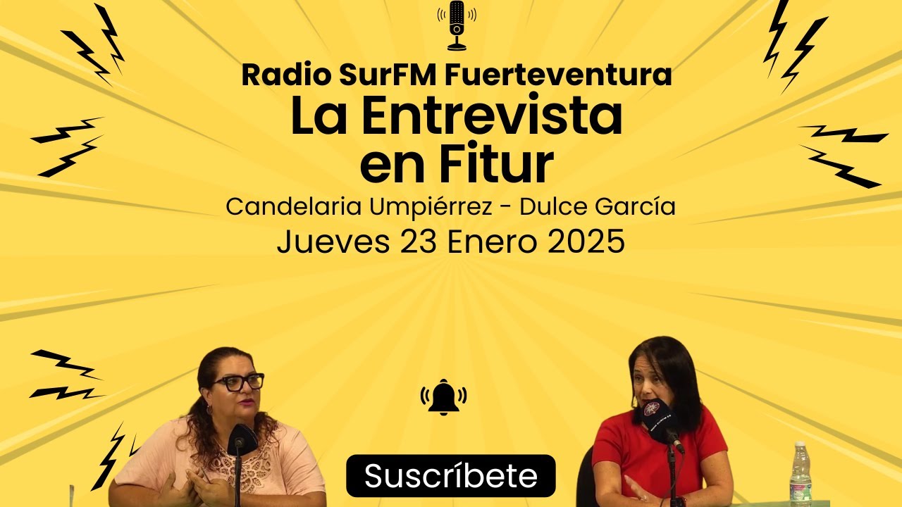 Fitur 2025: Entrevista a Candelaria Umpiérrez y a Dulce García 23/01/25