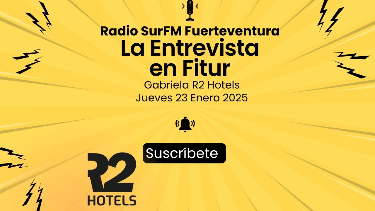 Fitur 2025: Entrevista a Gabriela R2Hotels 23/01/25