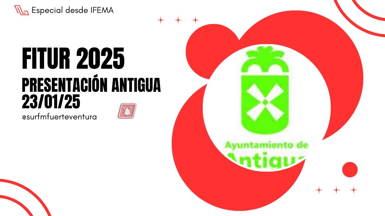 Fitur 2025: Presentación Antigua 23/01/25