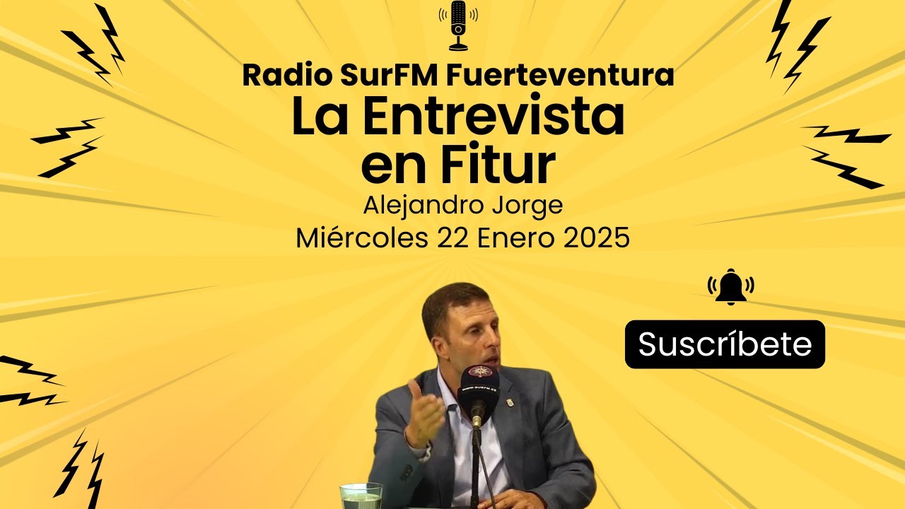 Fitur 2025: Entrevista a Alejandro Jorge 22/01/25