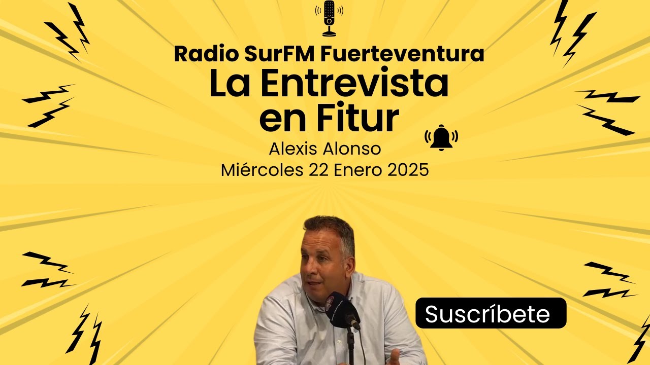 Fitur 2025: Entrevista a Alexis Alonso 22/01/25