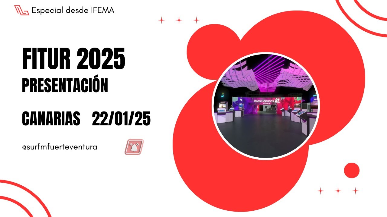 Fitur 2025: Presentación Canarias 22/01/25