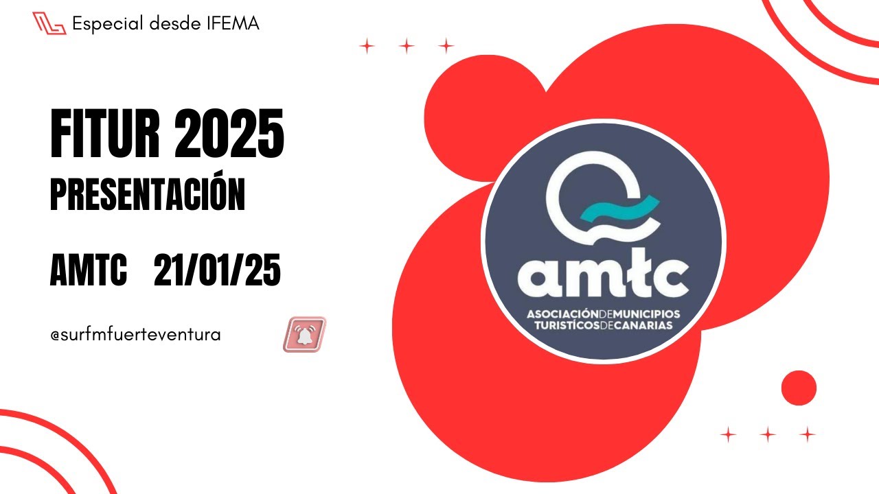 Fitur 2025: Presentación AMTC 22/01/25