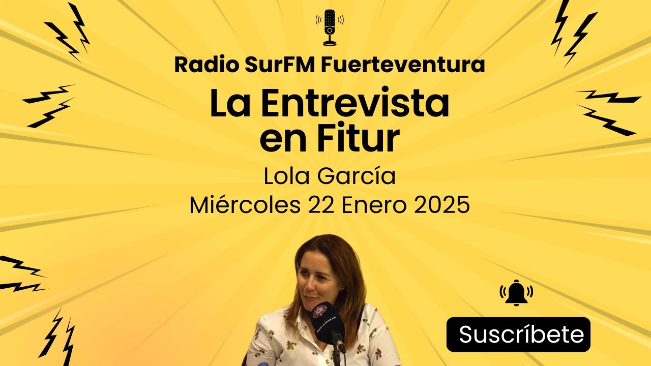 Fitur 2025: Entrevista a Lola García 22/01/25