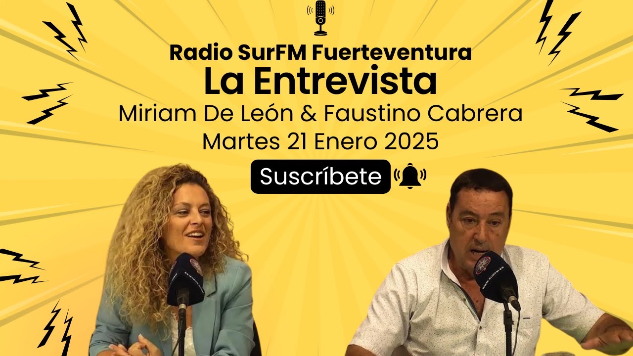 Entrevista a Miriam De León y a Faustino Cabrera 21/01/25