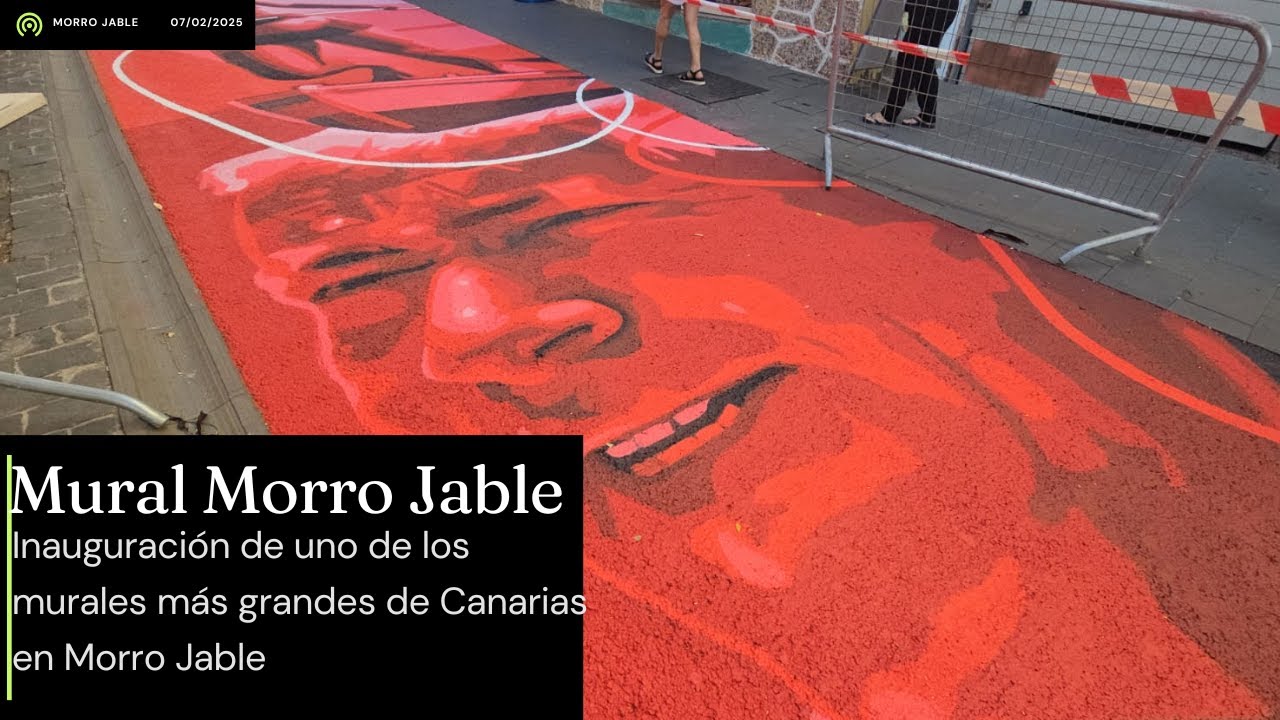 La Ruta Informativa: Inauguración Mural en Calle El Carmen 07/02/25