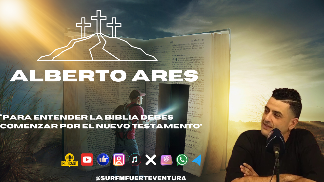 Alberto Ares «Si quieres leer la biblia comienza por el nuevo testamento»