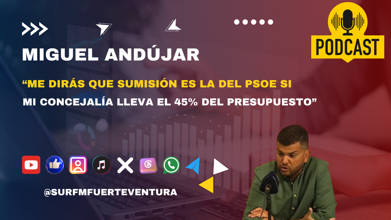 Miguel Andújar «Me dirás que sumisión es la del PSOE si mi concejalía lleva el 45% del presupuesto»