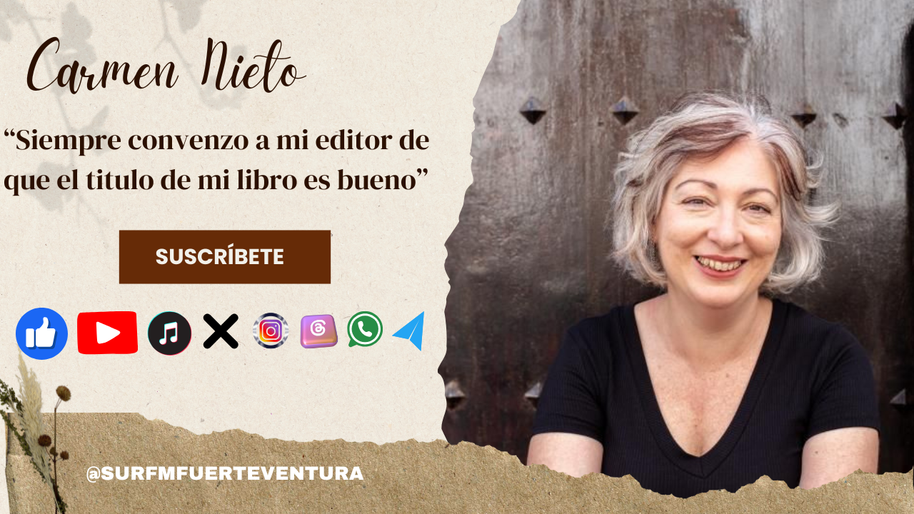 Carmen Nieto «Siempre convenzo a mi editor que mi titulo es bueno»