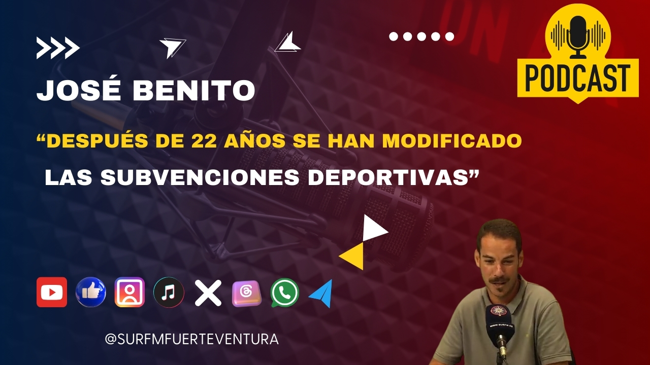 José Benito «Después de 22 años se han modificado las subvenciones deportivas»