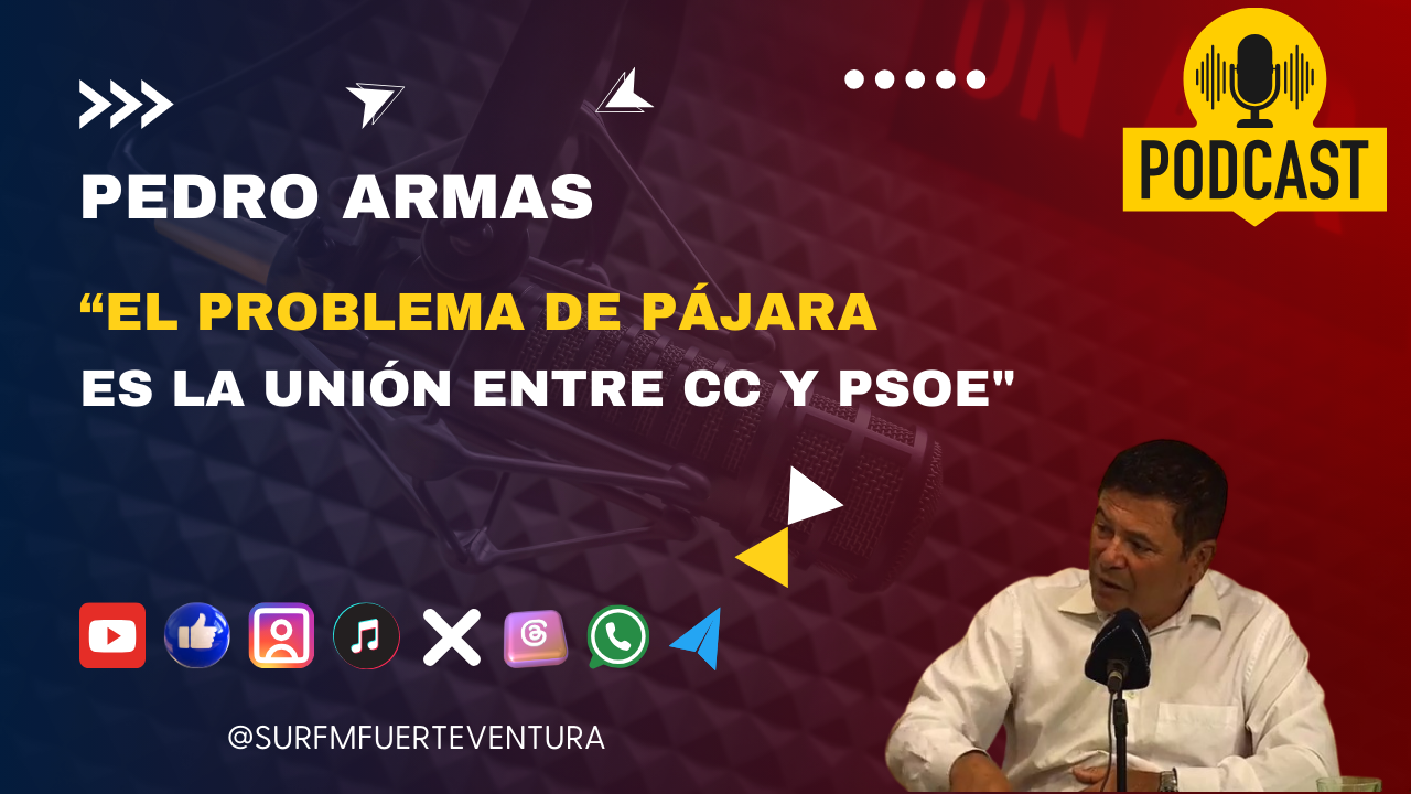 Pedro Armas «El problema de Pájara es la unión entre CC y PSOE»