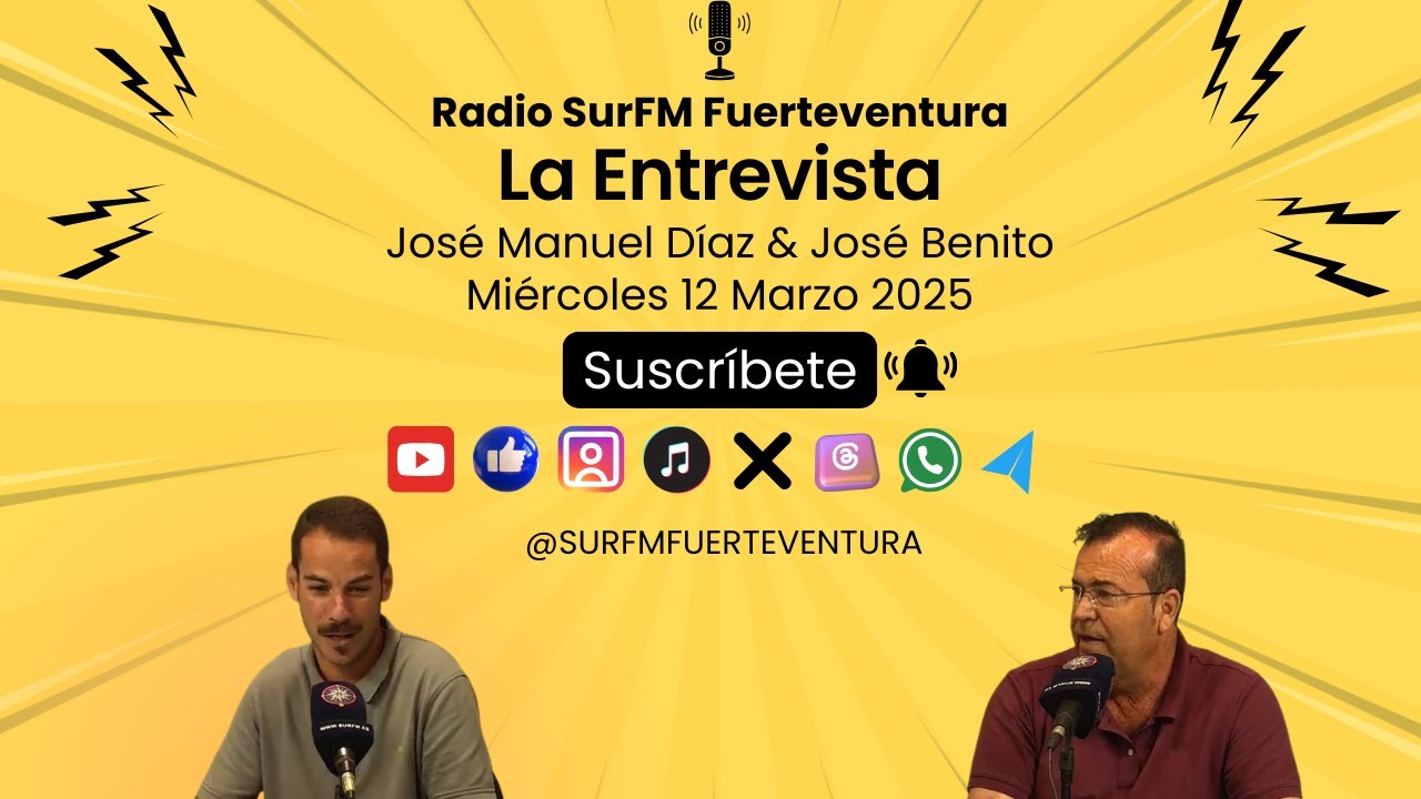 Entrevista a José Manuel Díaz y a José Benito Alonso 12/03/25